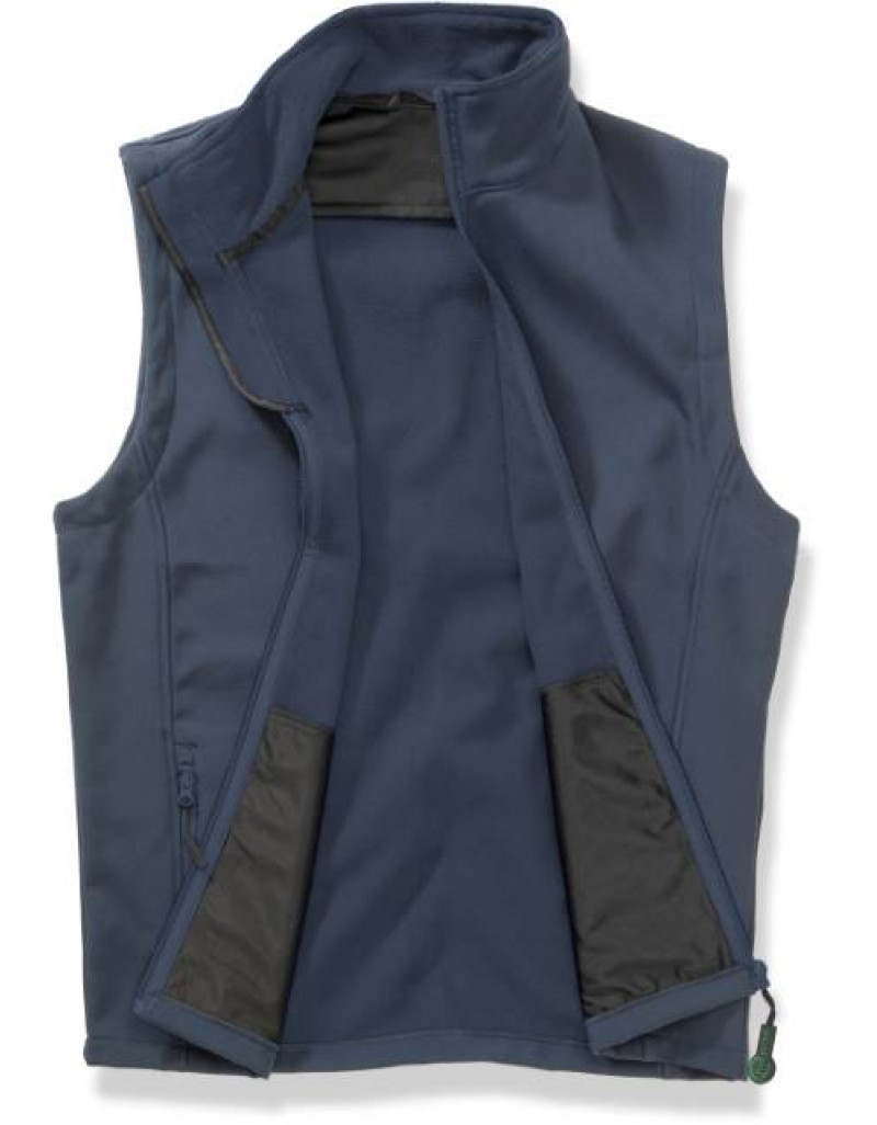 Vesta softshell cu 2 straturi pentru barbati imprimabila